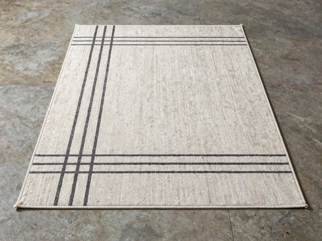 Minimalist modern rug design